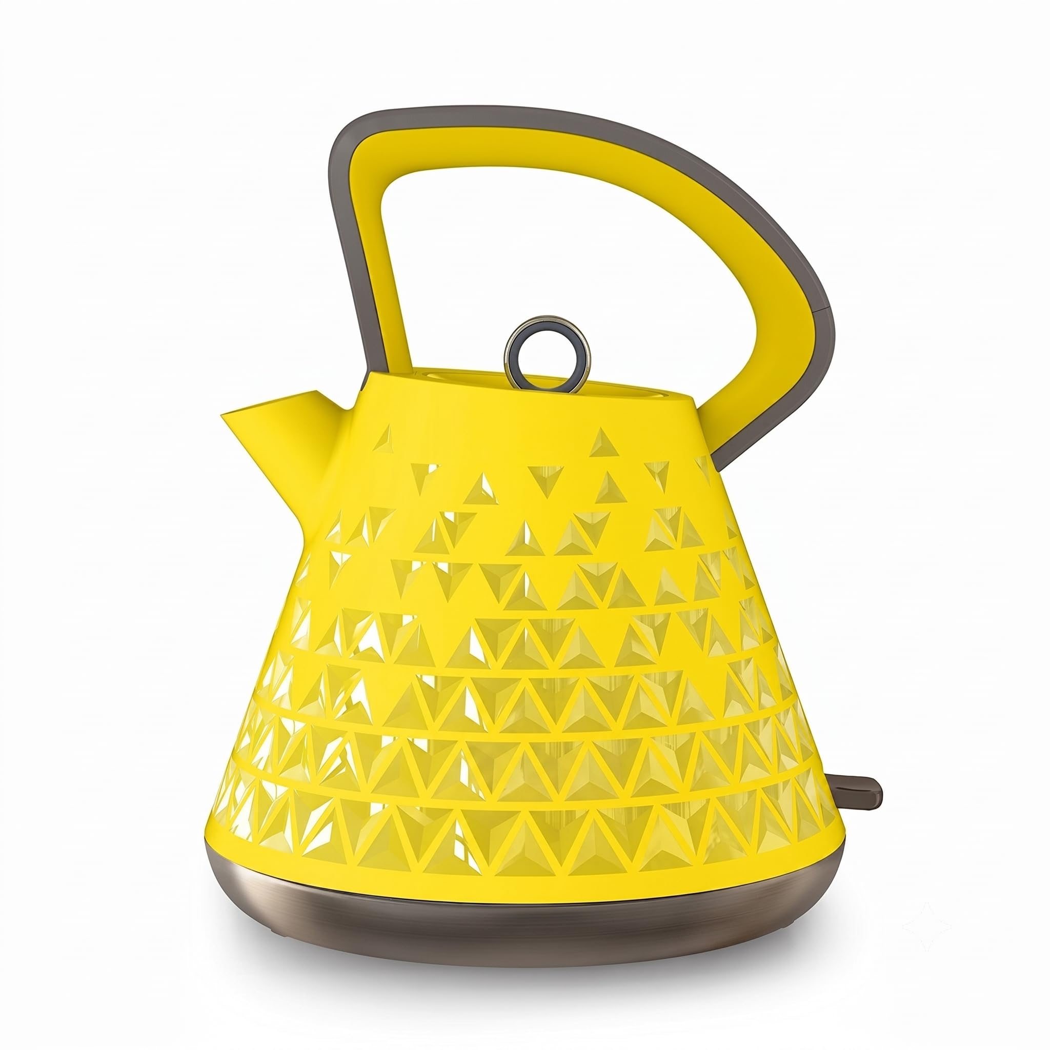 M0RPHY Richards Prism 1.5 L Electric Kettle | 3000W Fast Boil | Premium Textured Finish | Auto Shut-Off | Dry Boil Protection | 360° Swivel Base | Removable Limescale Filter | Yellow-image-9