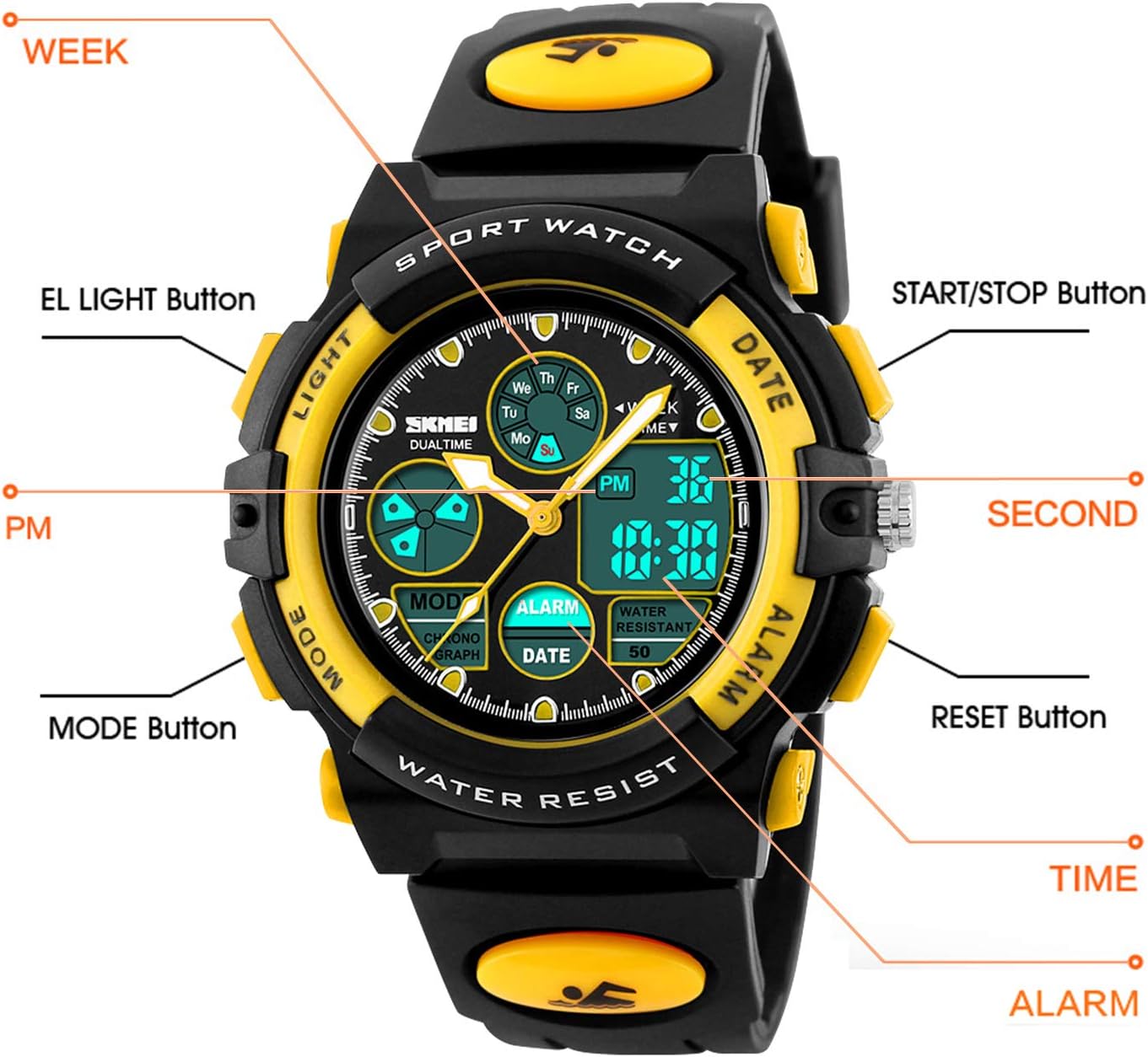 Top Choice: Dayllon Boys Watch - The Ultimate Waterproof Adventure Timepiece for Kids!
