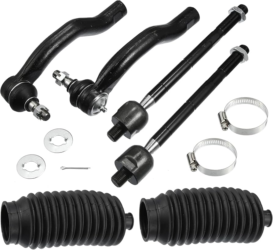 Amazon.com: X AUTOHAUX 6pcs Front Inner Outer Tie Rod End Amazon.com: X AUTOHAUX 6pcs Front Inner Outer Tie Rod End