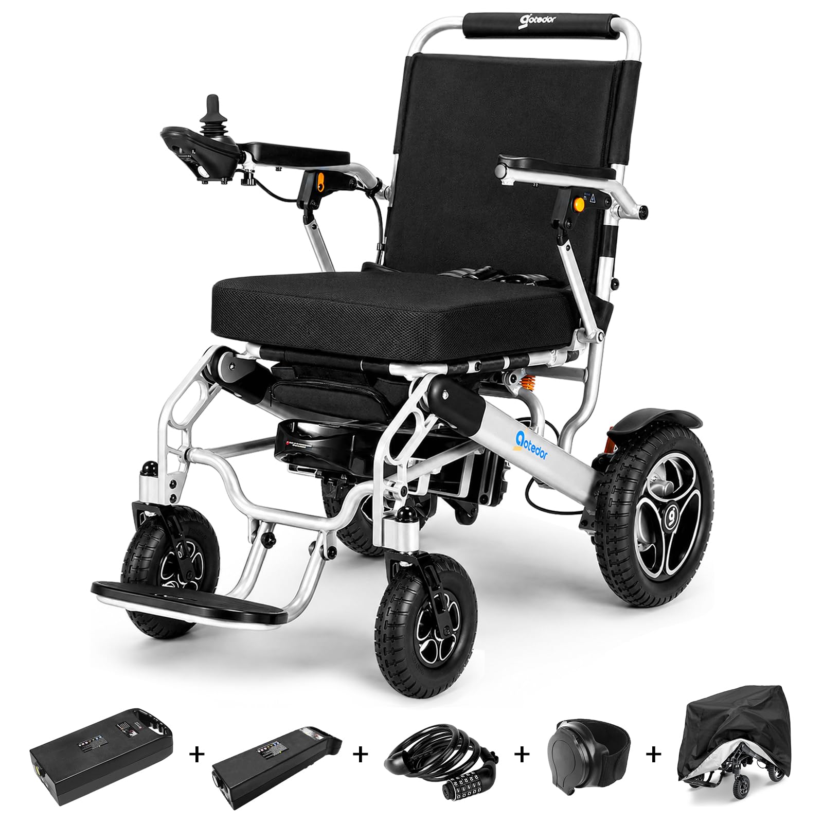 2026 Upgraded Aotedor Electric Wheelchair