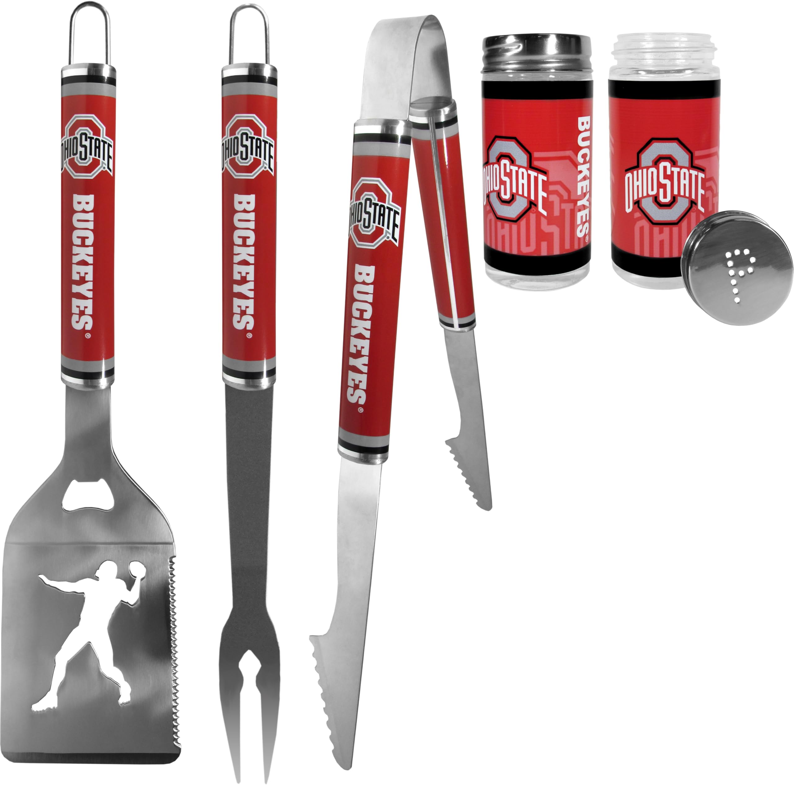 Barbacoa Ohio State Buckeyes de acero para tus asados los domingos