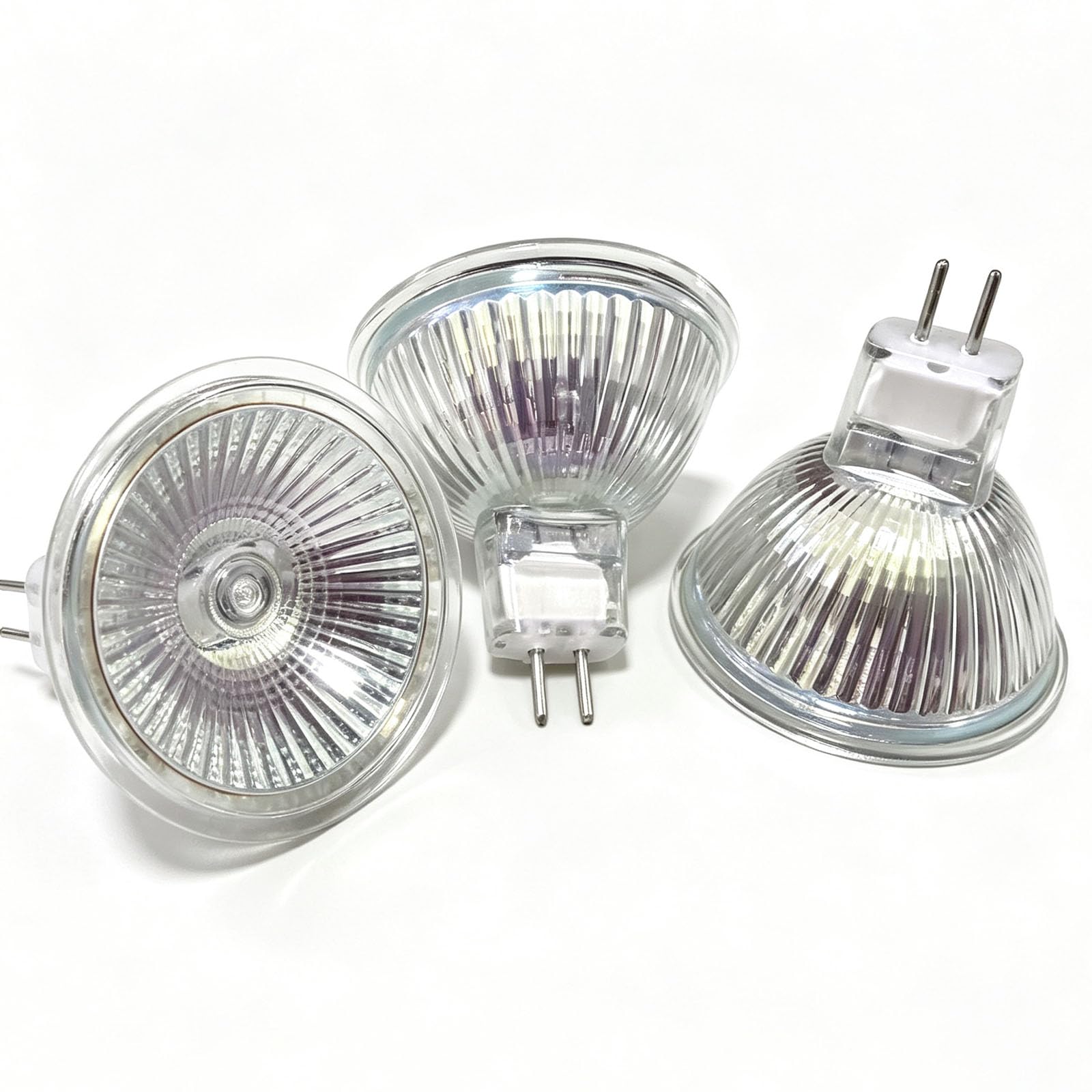 6PCS MR16 AC/DC 12V 10W Halogen Spotlight MR16 GU5.3 Deckenglühbirnen 2 Pin
