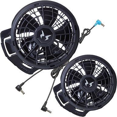 Amazon.co.jp: サンエス 空調風神服 24V仕様ファンセット 選べるファン