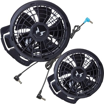 Amazon.co.jp: サンエス 空調風神服 24V仕様ファンセット 選べるファン