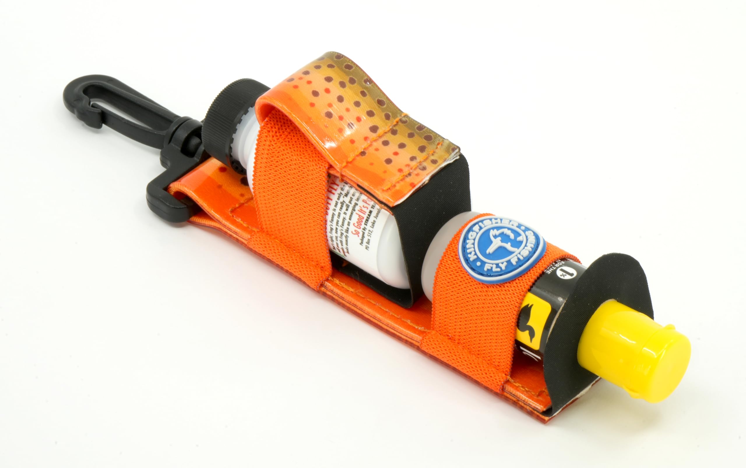 Loon Outdoors Aquel and Frogs Fanny Dry Fly Floatant with Kingfisher Combo Holder