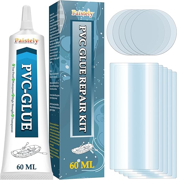 Paddling Pool Repair Kit Waterproof, Salt, Hot Water and UV Resistant