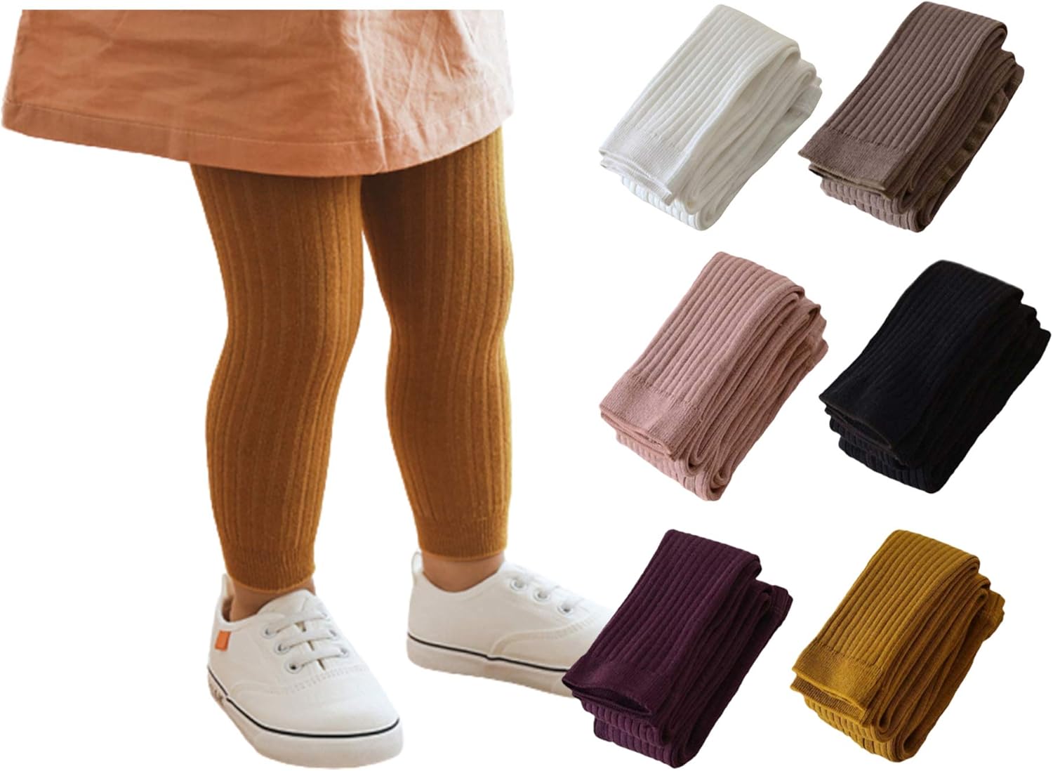 6 Pack Cable Knit Leggings Unisex Infant Toddler Litter Kid Footless Pant 0-6T 6 Pack Cable Knit Leggings Unisex Infant Toddler Litter Kid Footless Pant 0-6T