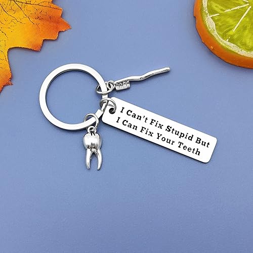 Miniatura 5 de Regalos de agradecimiento para dentistas higienistas dentales, llavero para mujeres y hombres