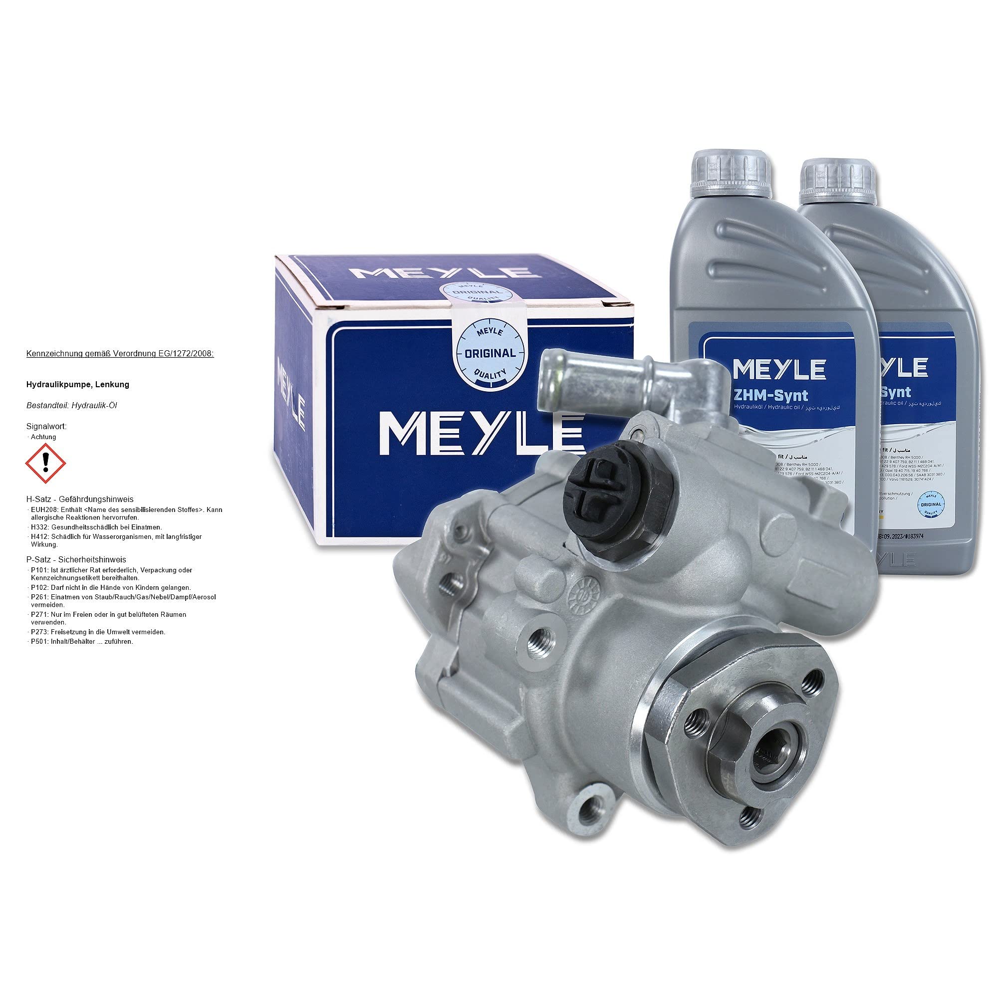 Meyle Hydraulikpumpe Lenkung 114 631 0010/S | 114 631 0010/S passend für Transporter | 114 631 0010/S