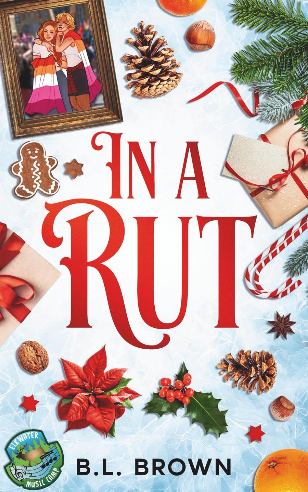 In A Rut: A Sapphic Holiday Monster Romance (Camp Cryptid)