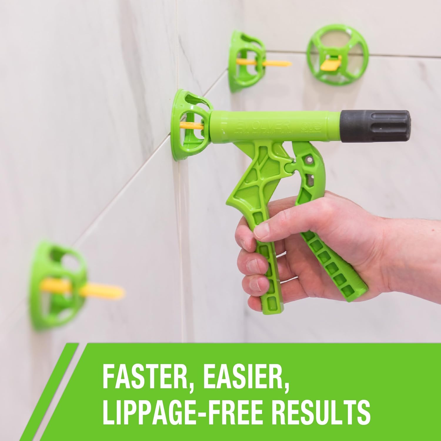 Miracle Sealants Levolution Pro Tee Spacer 1/8", Tile Leveling & Spacing System for Lippage Control, 250 Pieces