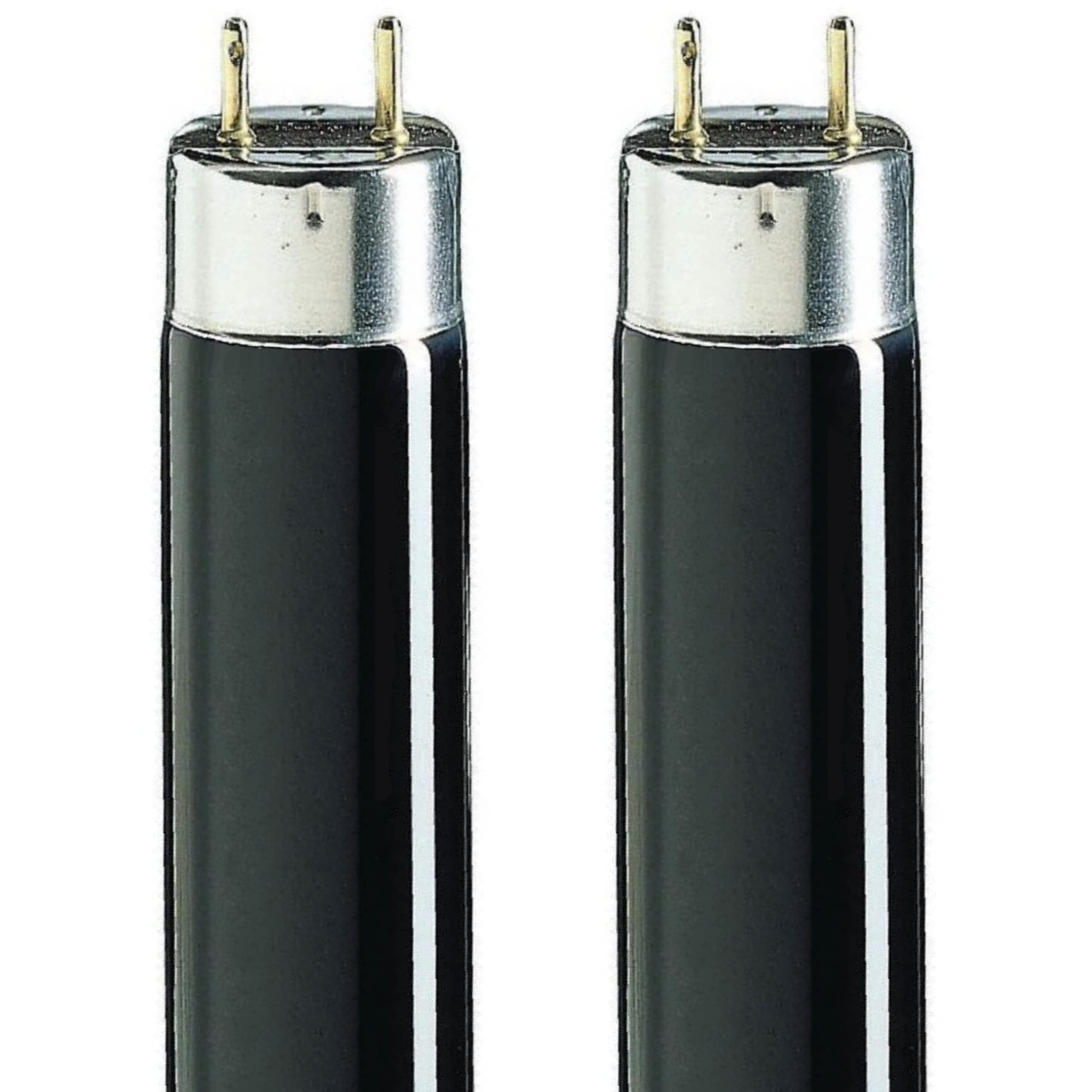 CLAR - Tubo Luz Ultravioleta, Luz Negra, Lampara UV, Bombillas de Iluminación Ultravioleta, Luces Neon, Tubos Fluorescentes UV 59 x 2,6 cm (18 Watts T8, Pack 2)