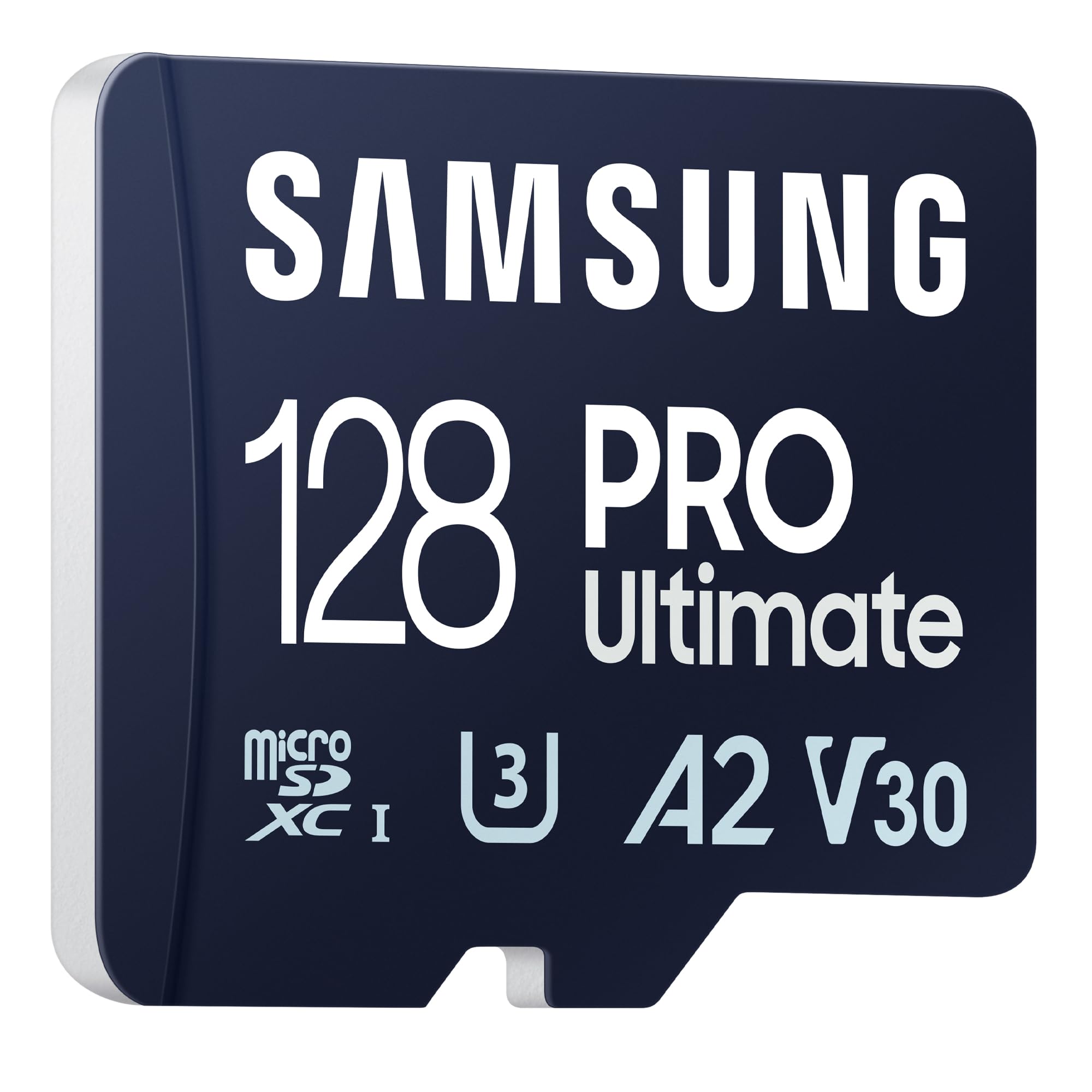 Samsung 128 Go PRO Ultimate Carte Mémoire Micro SDXC jusqu'à 200 Mo/s avec Adaptateur USB, MB-MY128SB/WW