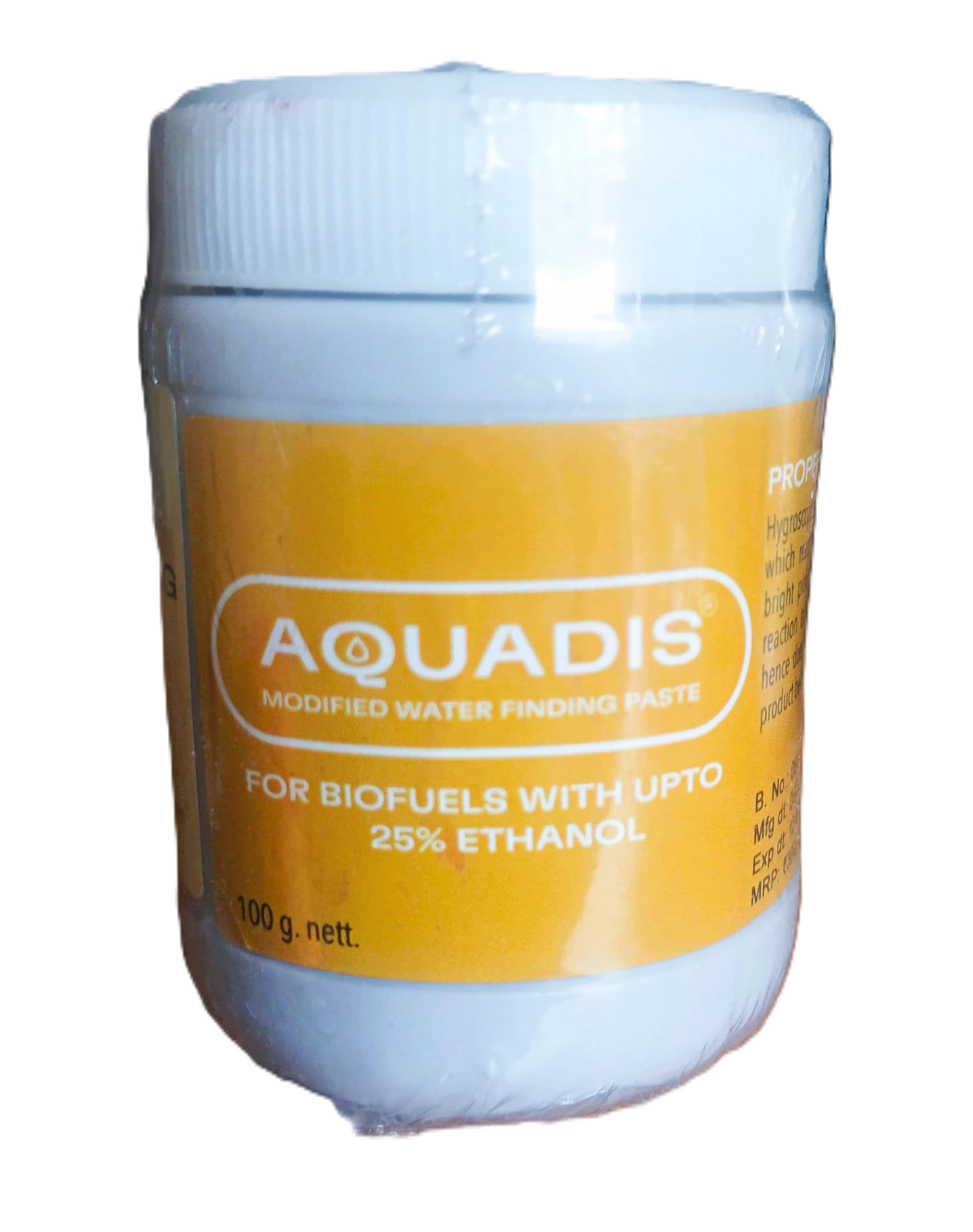 Aquadis Water Finding Paste for Petrol Pump (WATER PASTE), 100g, Compatible with up to 25% Ethanol Based Fuel-image-31