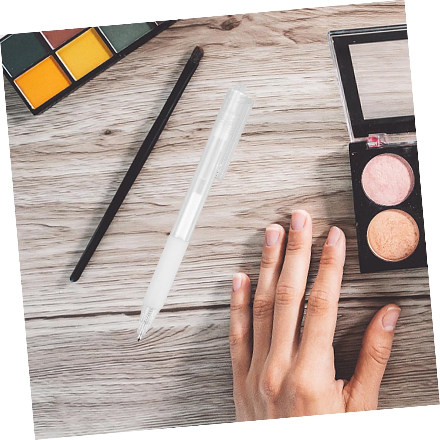 1set Eyebrow Positioning Marker Pen for Tattooing Professional Beauty Tool Refill Ink for Microblading and Salon Use