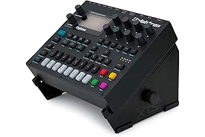 Analog Cases XTS Desktop Stand for Audio Interface/Pedal/MIDI Controller/Synth/Sampler, Fits Elektron Digitakt/Teenage...