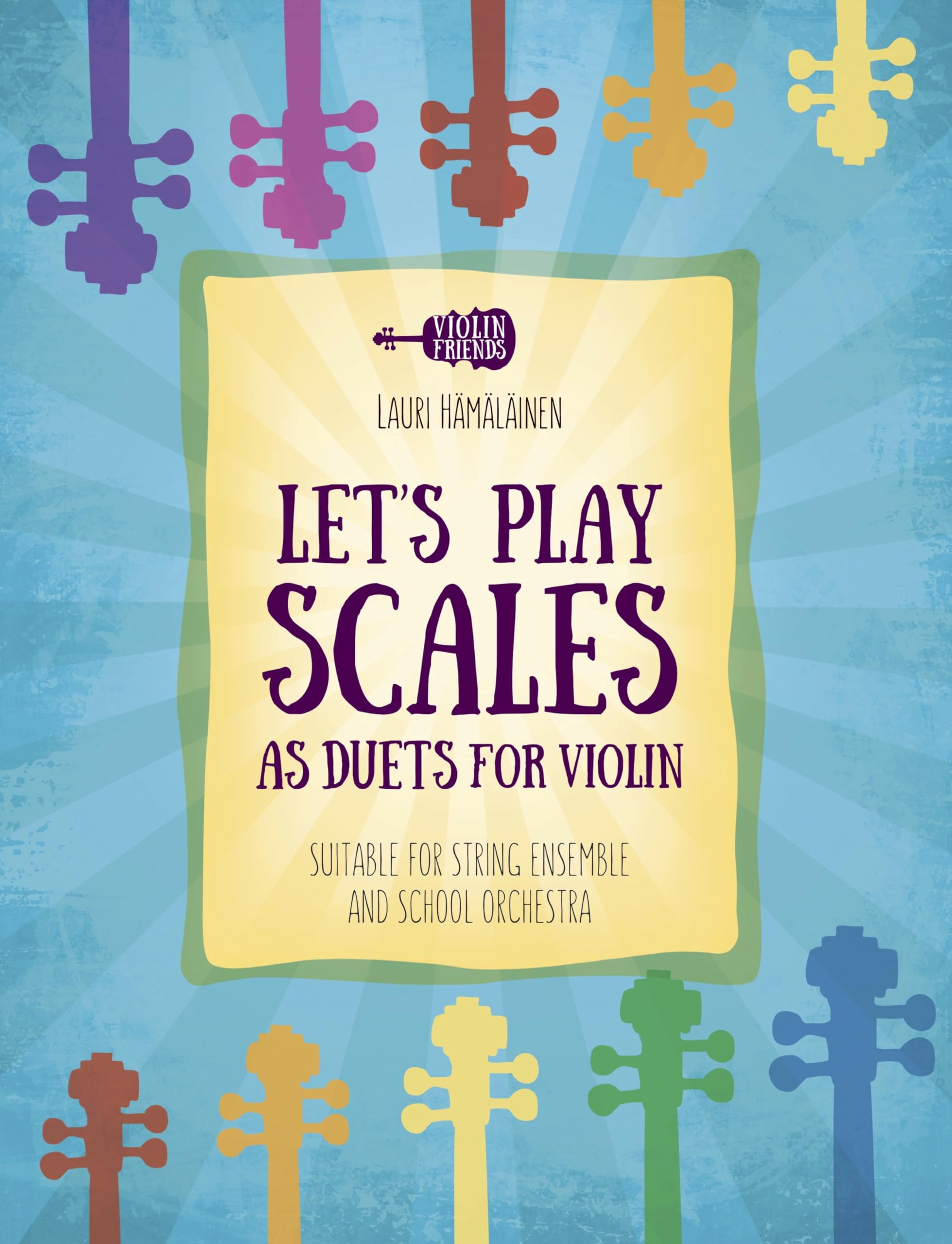 Méthode violon débutant avec partitions de gammes en duo
