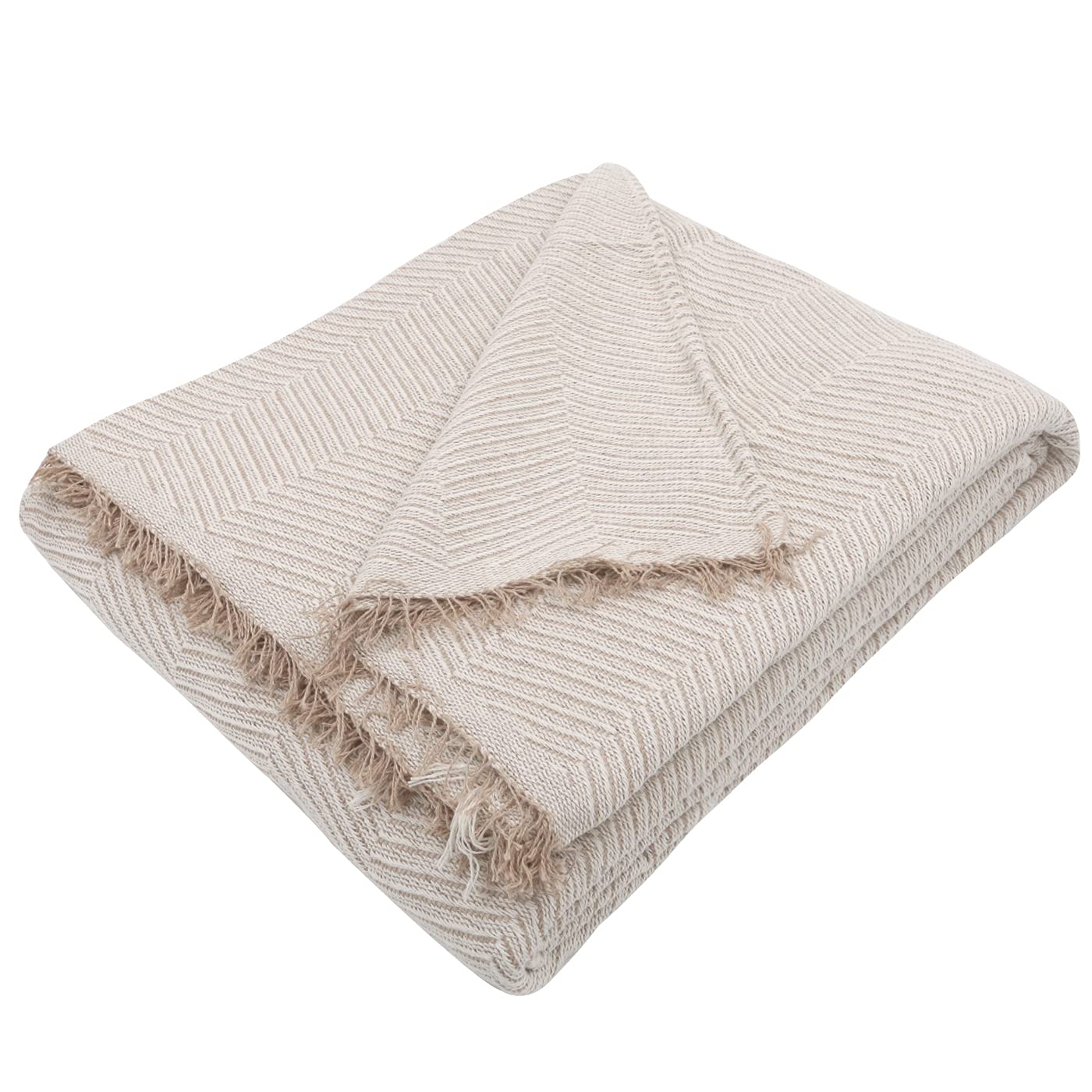 MERCURY TEXTIL- Colcha Multiusos Sofa,Manta Foulard,Plaid para Cama,Cubresofa Cubrecama,jarapas,Comoda Practica y Suave. Poliester Algodón (230 x 260cm, Espiga BEIG Camel)