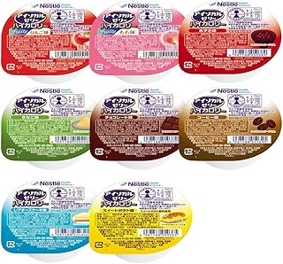 Nestle(ネスレ) アイソカル ゼリー ハイカロリー HC バラエティパック66g×24個セット (24個×1ケース/8種×各3個) 栄養補助食品 介護食 (飲み込みやすい 高カロリー エネルギー)
