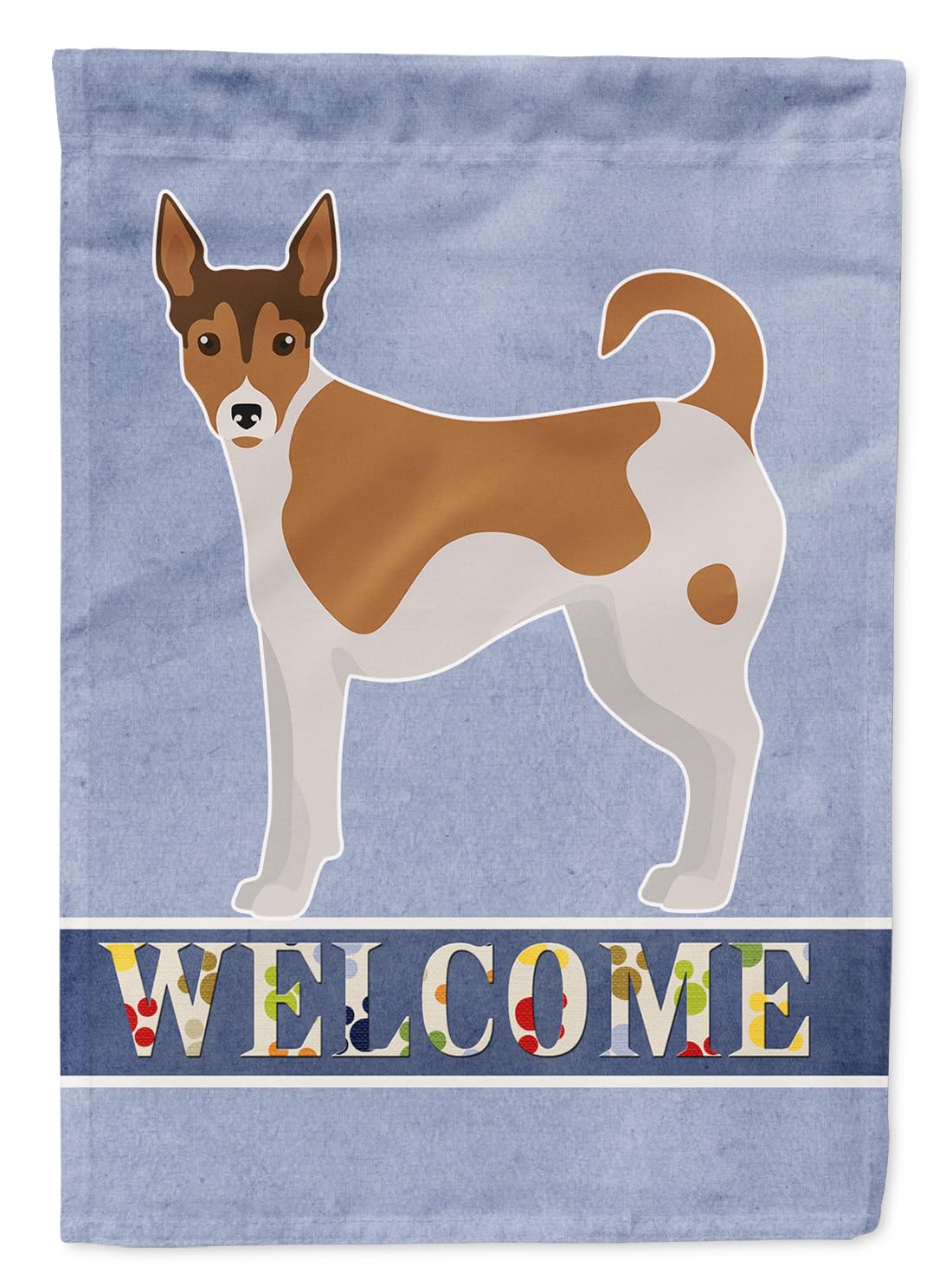 Drapeau de jardin Tenterfield Terrier Welcome multicolore Caroline's Treasures CK3679GF