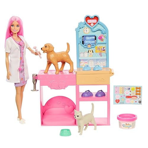 Barbie - Clinica Veterinaria di Pronto Soccorso, set con bambola