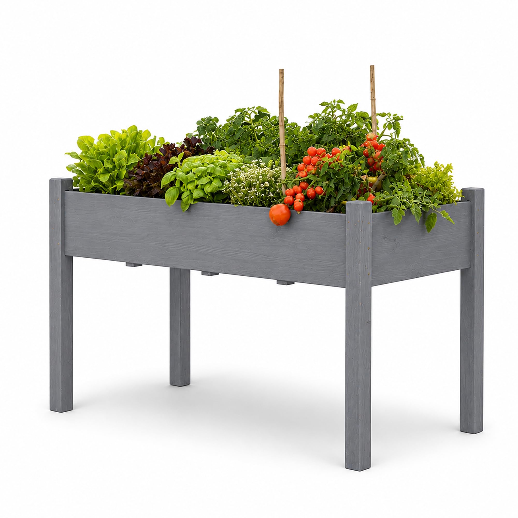 Fir Wood Raised Garden Bed - Tomato Planter -14