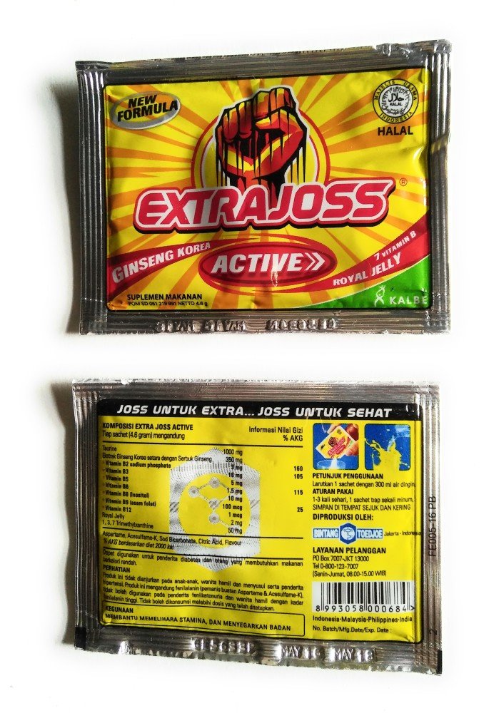 Extra Joss Energy Drink Packs (30 Sachets)
