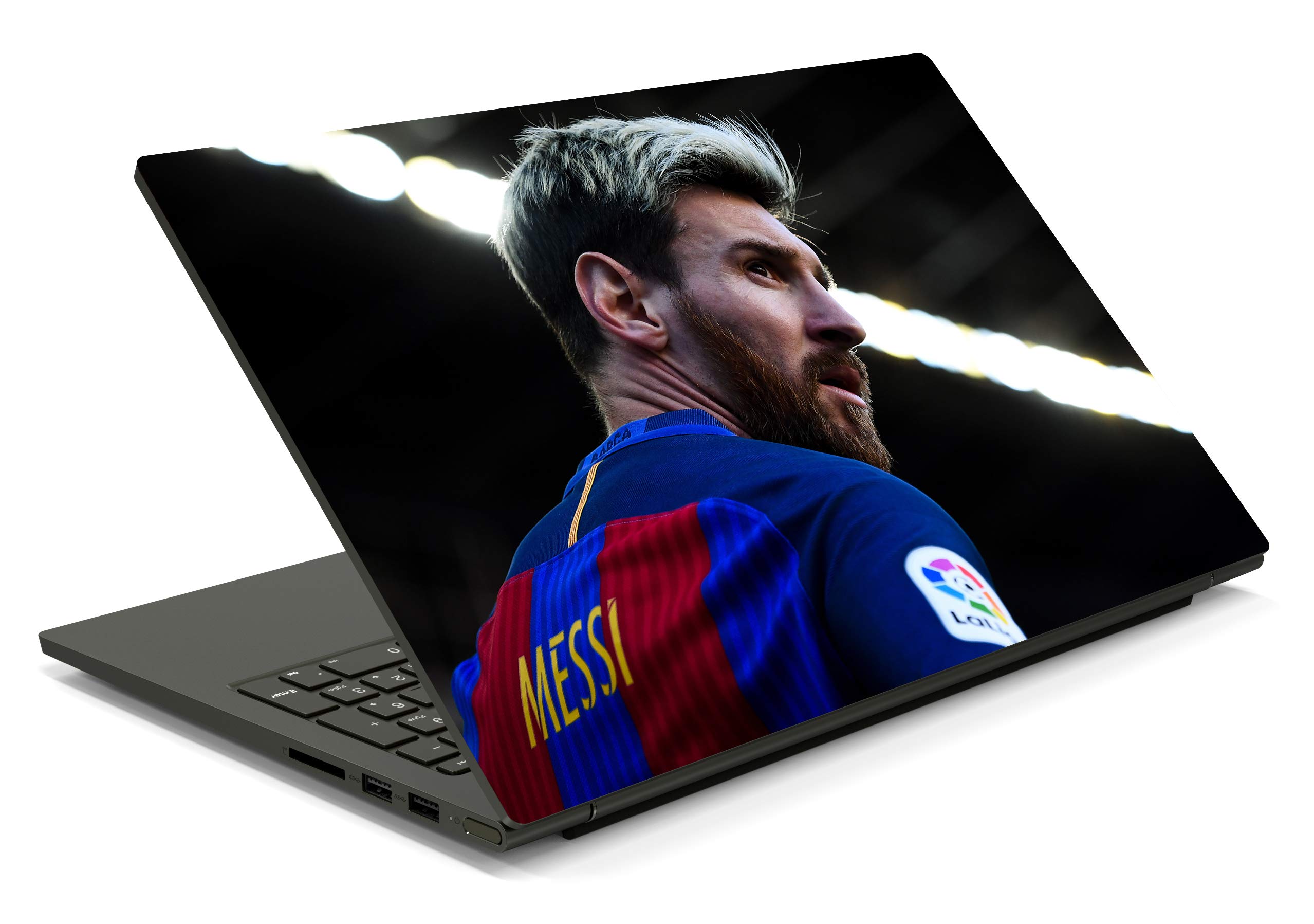 ISEE 360® Laptop Skin Cover Laminated Lionel Messi Stickers and Free Track pad Skin Girls Boys Kids Students Office Vinyl Printed Multicolored HD Quality Sticker 15.6 Inches (Pack of 1 (B08PPCN734) Amazon Price History, Amazon Price Tracker