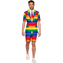 Suitmeister Men's Summer Suit - Outfit Slim Fit