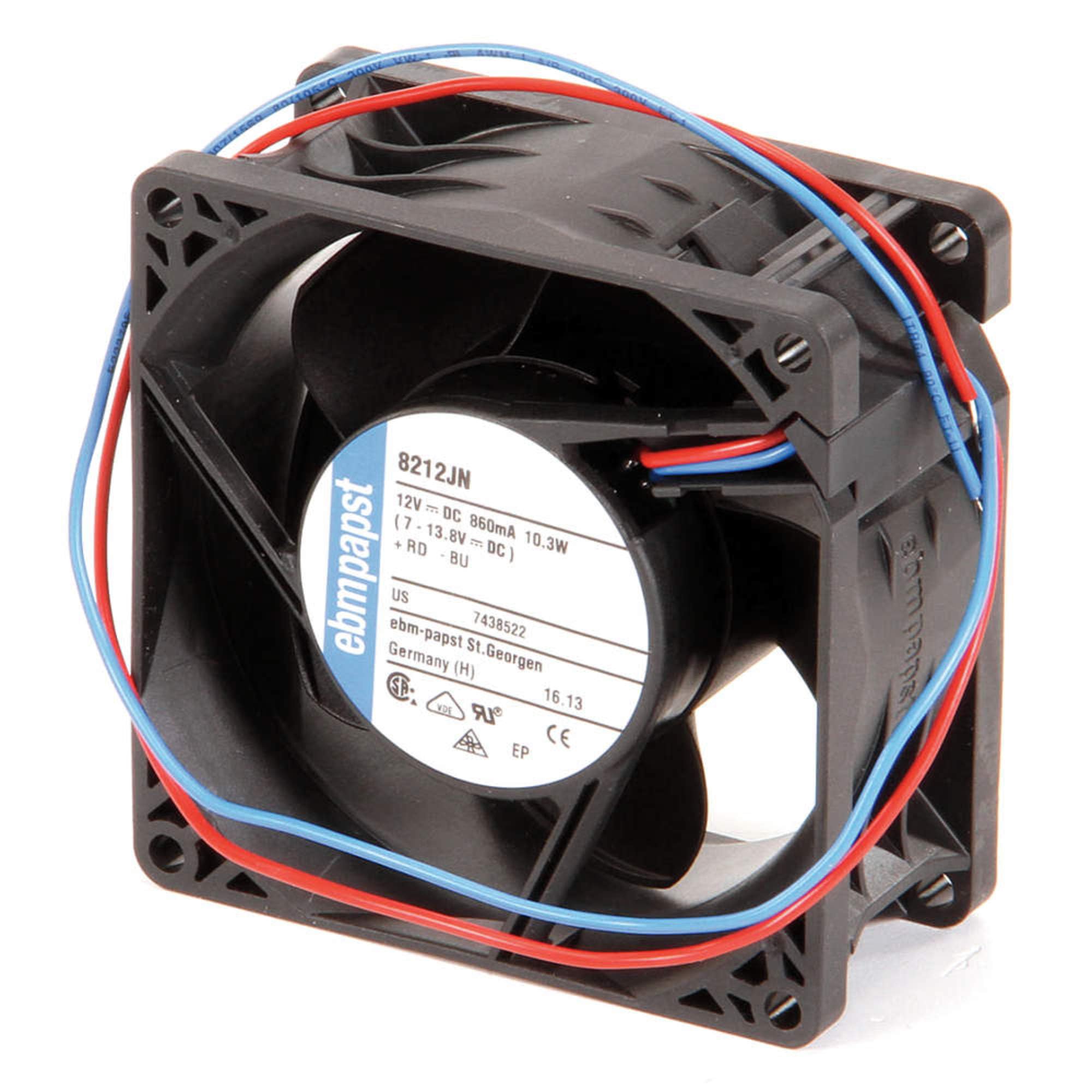 EBM PAPST 8212JN AXIAL FAN, 80MM, 12VDC