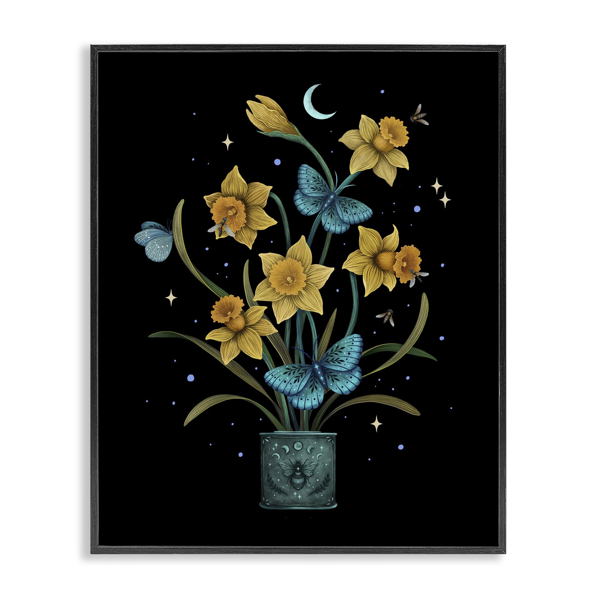 'Mystical March Daffodils'| Framed Giclee Art