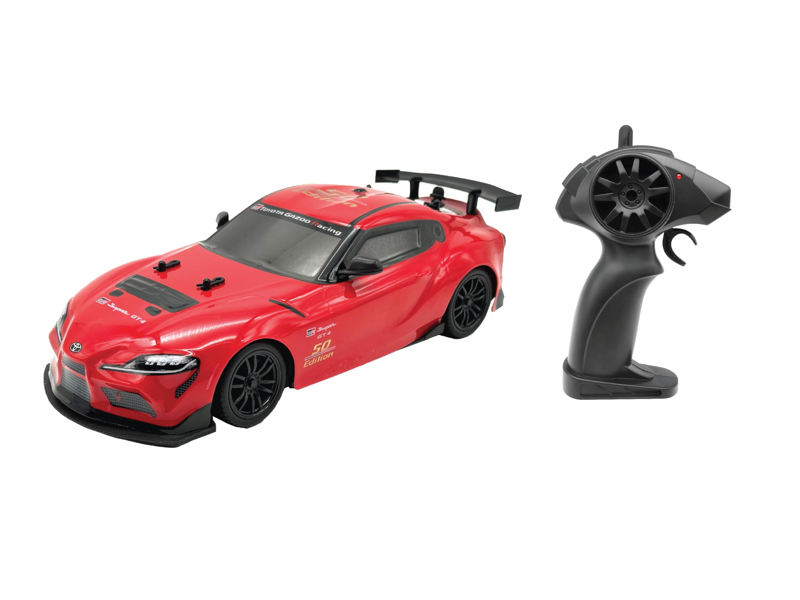 ヨコモ RCカー Toyota GR Supra レッド ボディ Yokomo 1/10 RC RWD