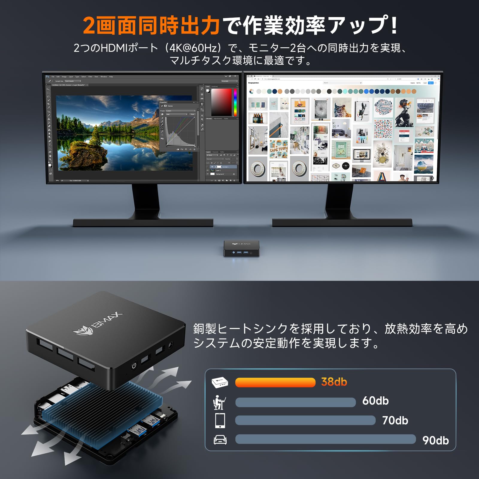 新品❣️ミニpc❣️Intel N4000搭載 高コスパ ミニpc DDR4 Amazon.co.jp: 【ミニpc Intel N4000搭載 高コスパ】DDR4 8GB+