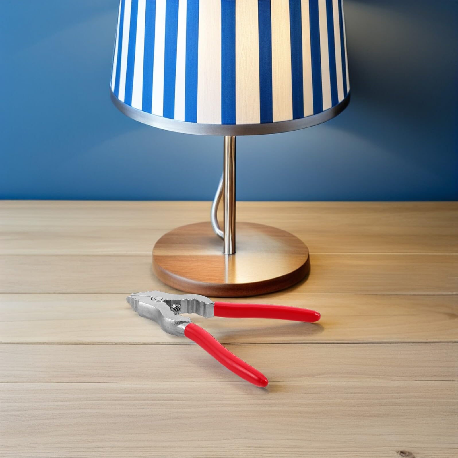 Pince à Chaîne Métallique en Alliage de Zinc Poignée Ergonomique pour Réparation Précise des Chaînes de Lustres et Lampes