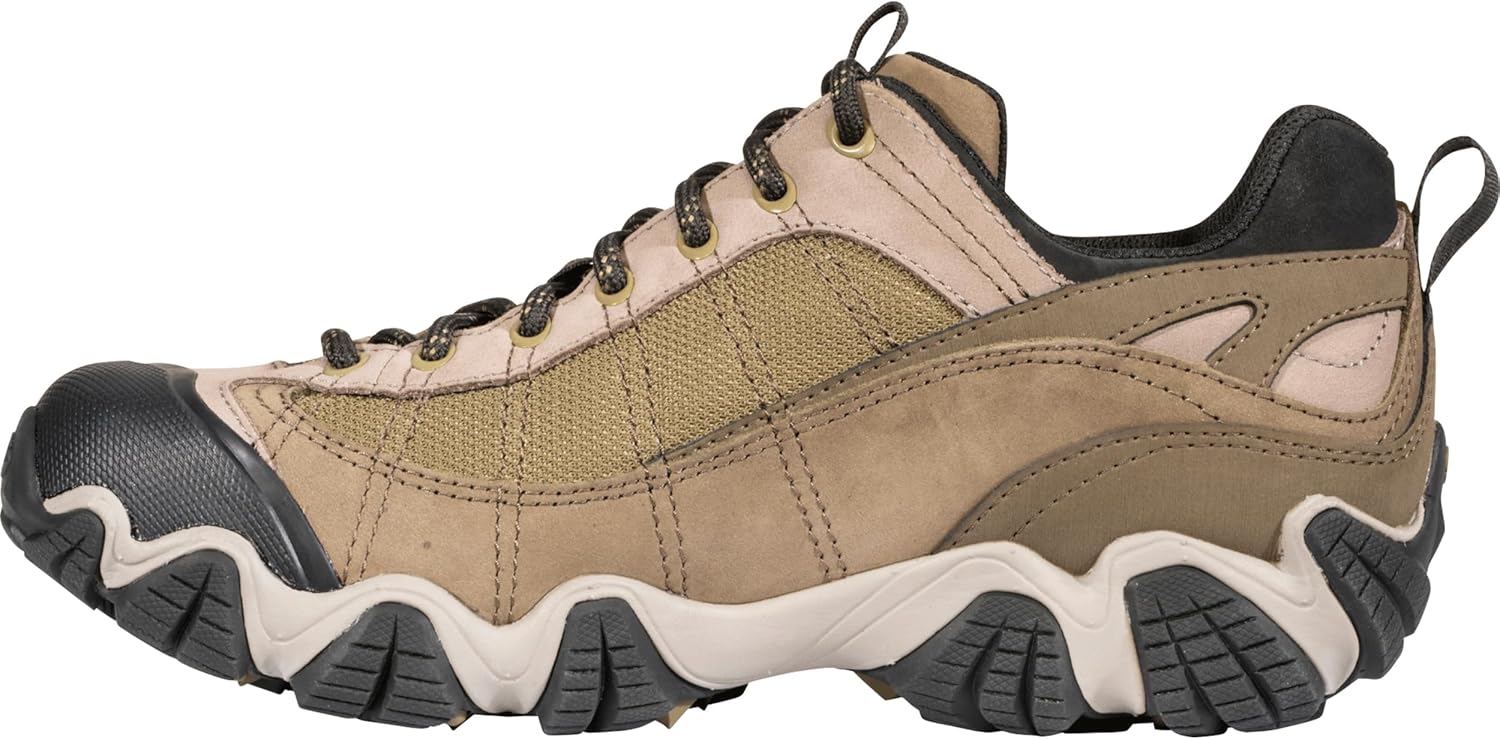 Oboz Men's Firebrand II Low B-DRY Hiking Shoe, Earth, 13