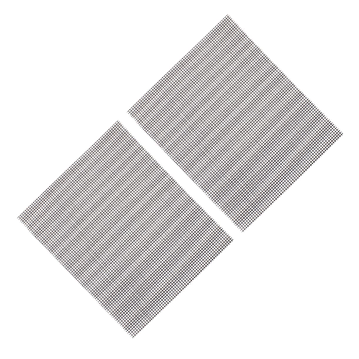 Happyyami 2Pcs Non Stick Grill Mesh Mat Heat Resistant Barbecue Grilling Accessories for Cooking Portable and Easy to Use