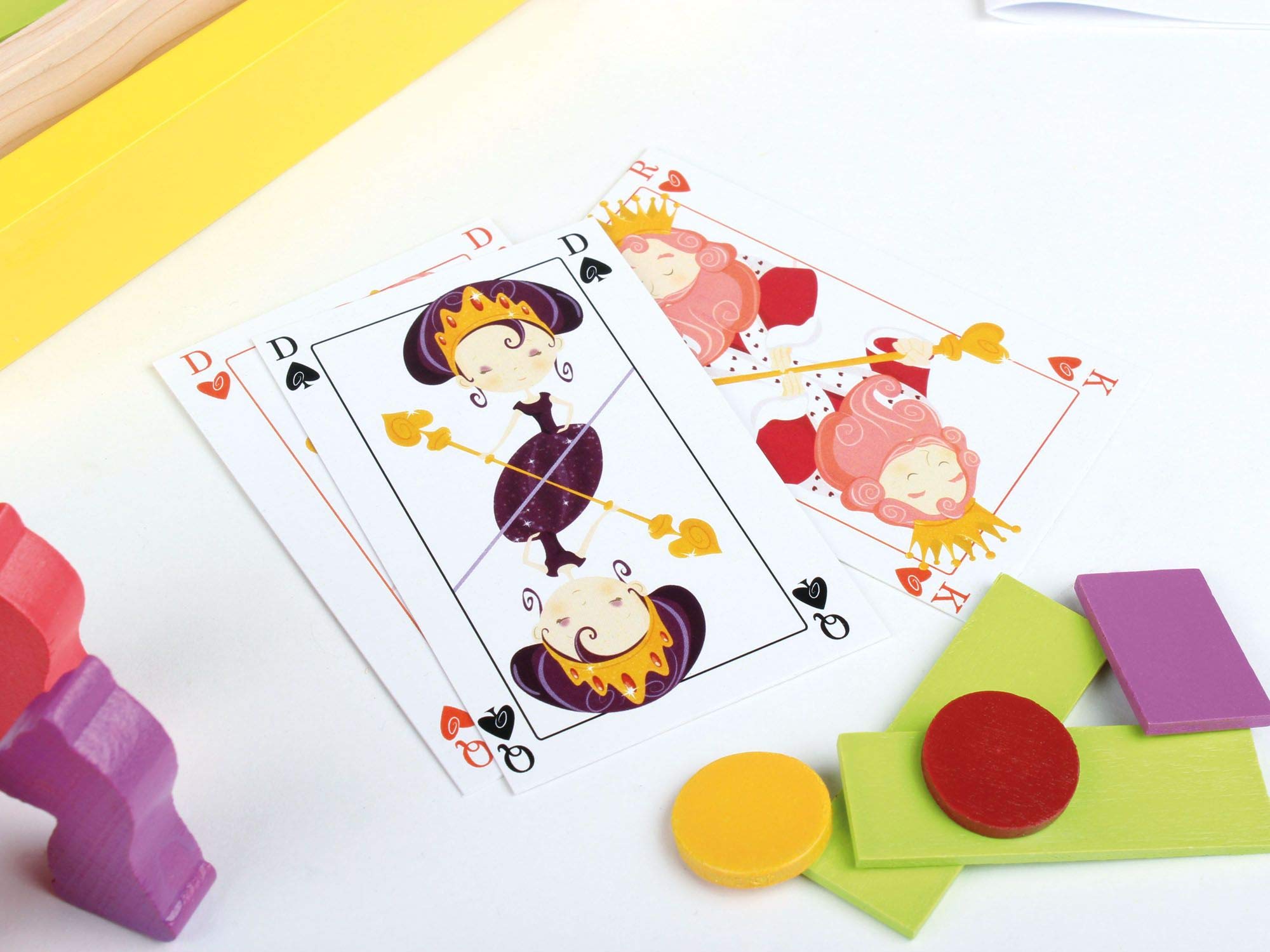 778938 - Jeu De Société - Coffret - 100 Jeux avec Nain - Jaune