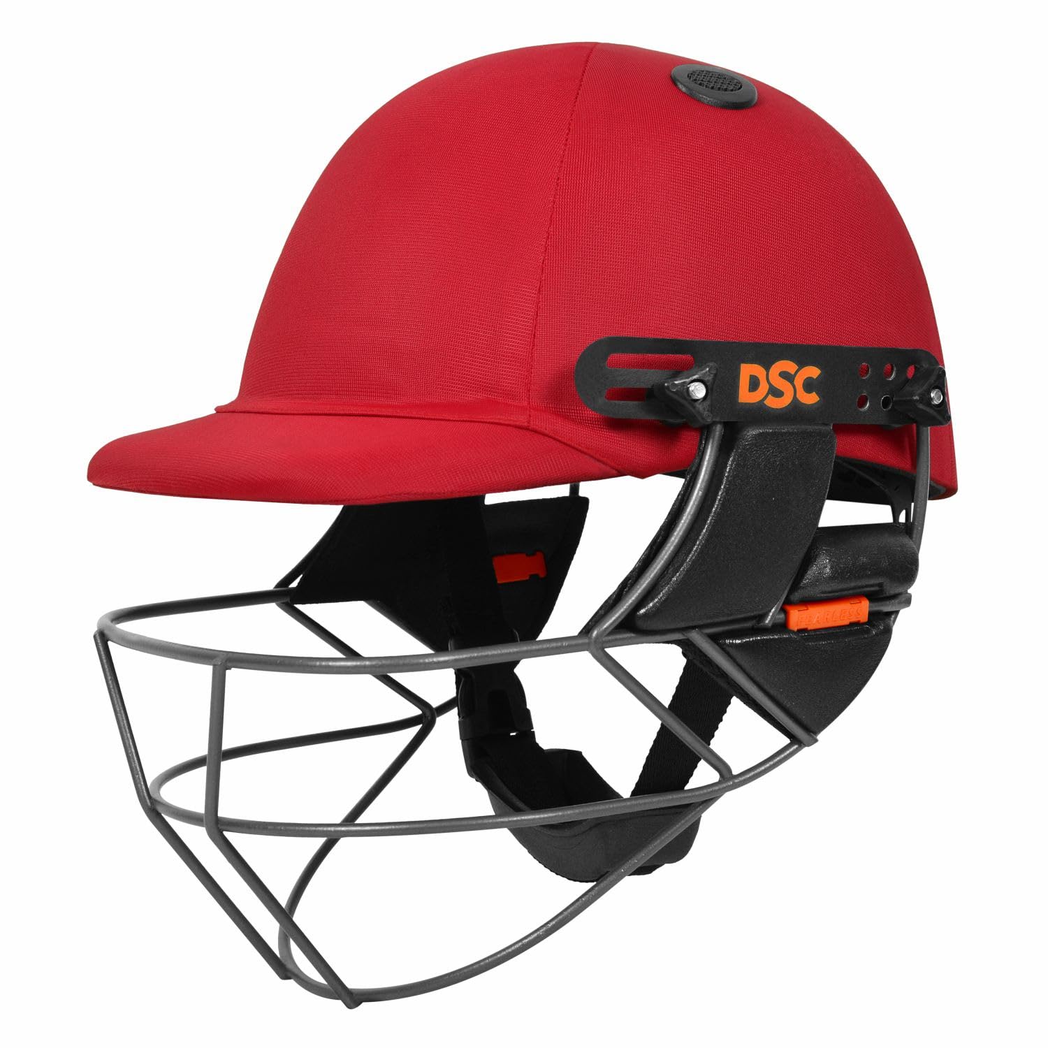 DSC Punch Cricket Helmet for Mens, Colour - Red, Size - X - Large