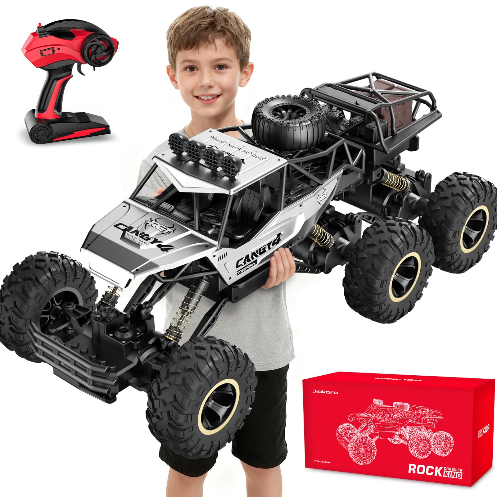 Amazon.com: Jiakora RC Cars, Remote Control Monster Truck - Rock