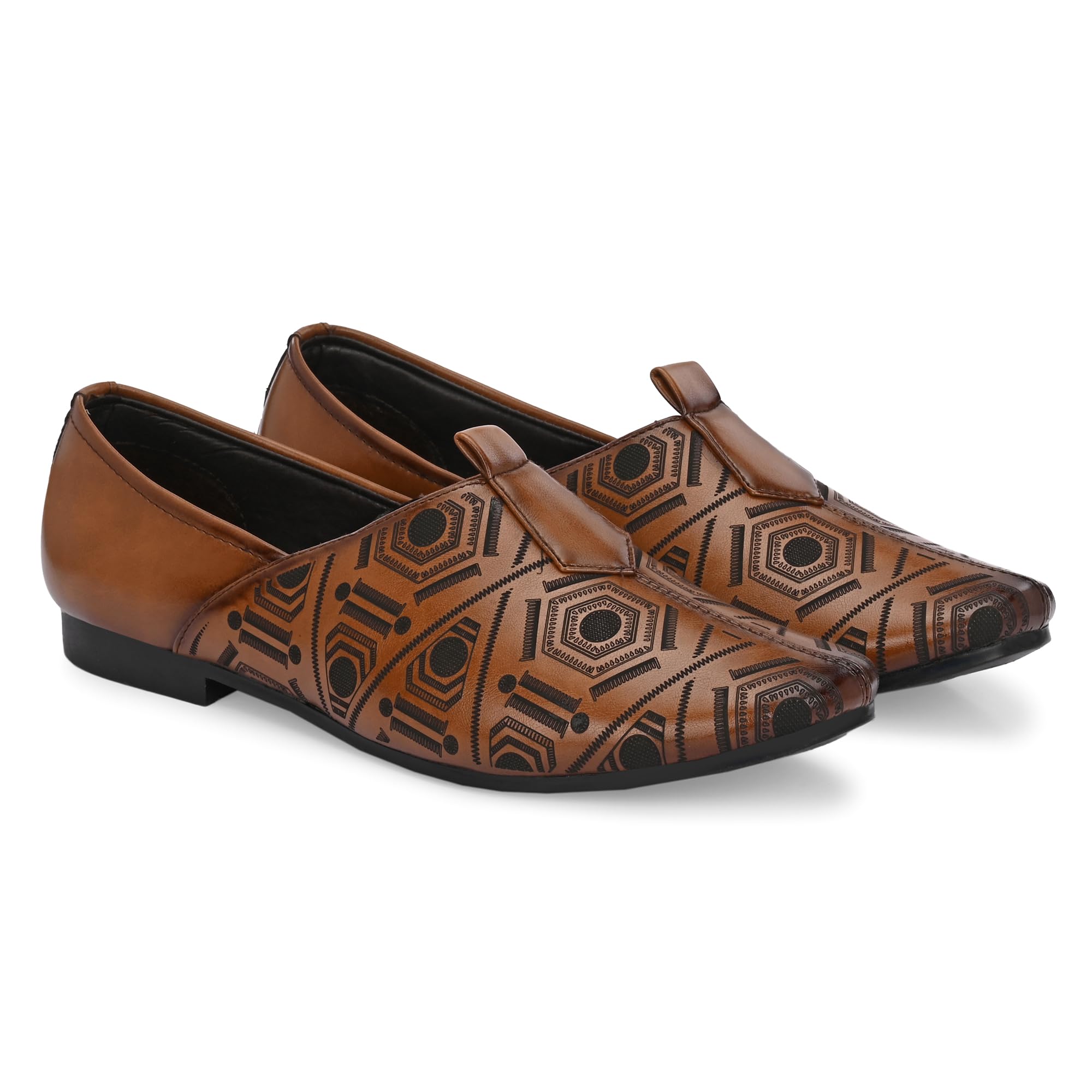 vellinto ZIVAH Cool Rajasthani Ethnic Juttis for Men ll Mojaris for Men for Men-picture-32