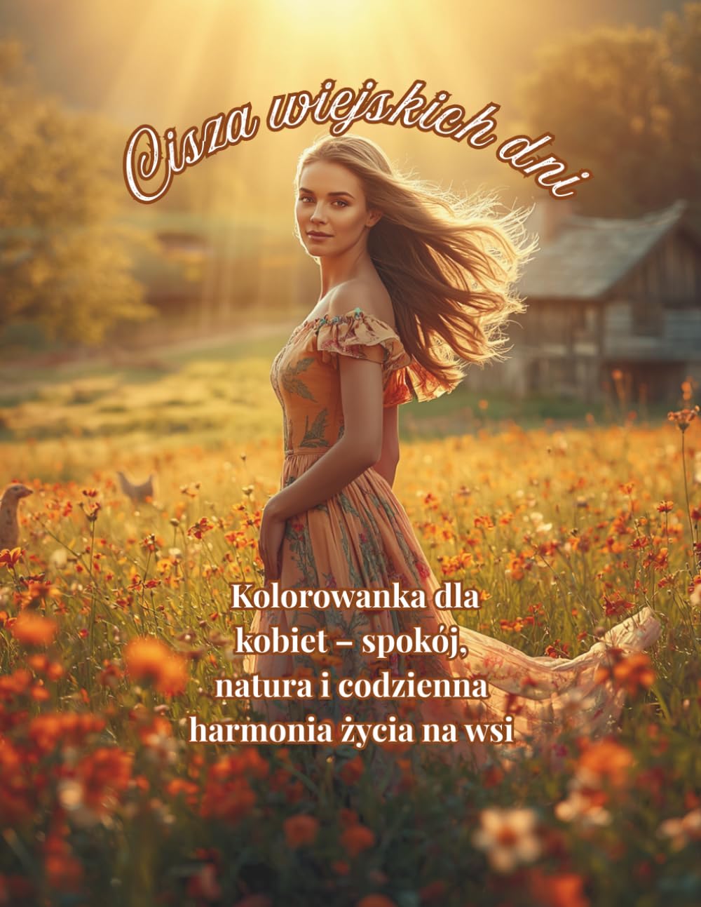 Cisza wiejskich dni: Kolorowanka dla kobiet – spokój, natura i codzienna harmonia życia na wsi