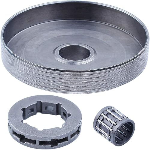 Miniatura 6 de Rodamiento de piñón de tambor de embrague de .325 "para motosierra china 4500 5200 5800 45cc 52cc 58cc gasolina sierra piezas