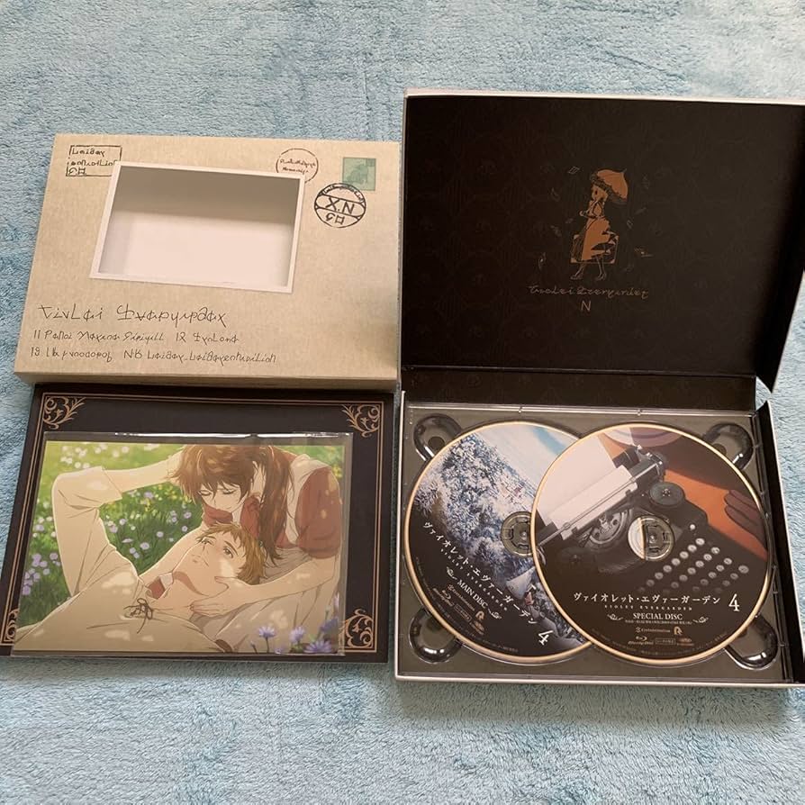 あ*ん様 【初回盤】ヴァイオレット・エヴァーガーデン DVD 全巻セット　外伝 ヴァイオレットエヴァーガーデン 劇場版+外伝 全2巻セット DVD 匿名配送