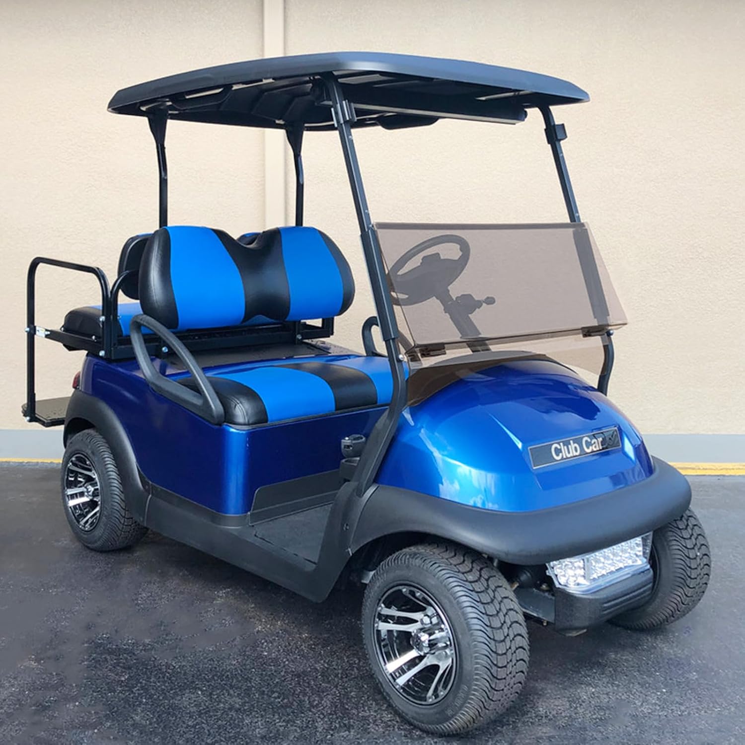 Club Car Precedent Windshield (2004-Up), Golf Cart Tinted/Smoke Windshield for Club Car Precedent/Tempo/Onward with 2004-Up Models