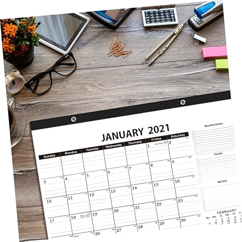 Miniatura 6 de MAGICLULU 3 Pcs 2021 Wall Calendar Student Calendar 2021 Calendarios De Adviento 2021 Monthly Calendar Planning Wall Calendar 2021 Wall Mounted
