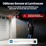 aosu 2K Wireless Solar Outdoor Camera, Kit of 4 Cameras with aosuBase, No Subscription, 360° Panoramic Auto-Tracking, Local 32GB, Alerts, Colour Night Vision, Wi-Fi 2.4/5GHz - 8