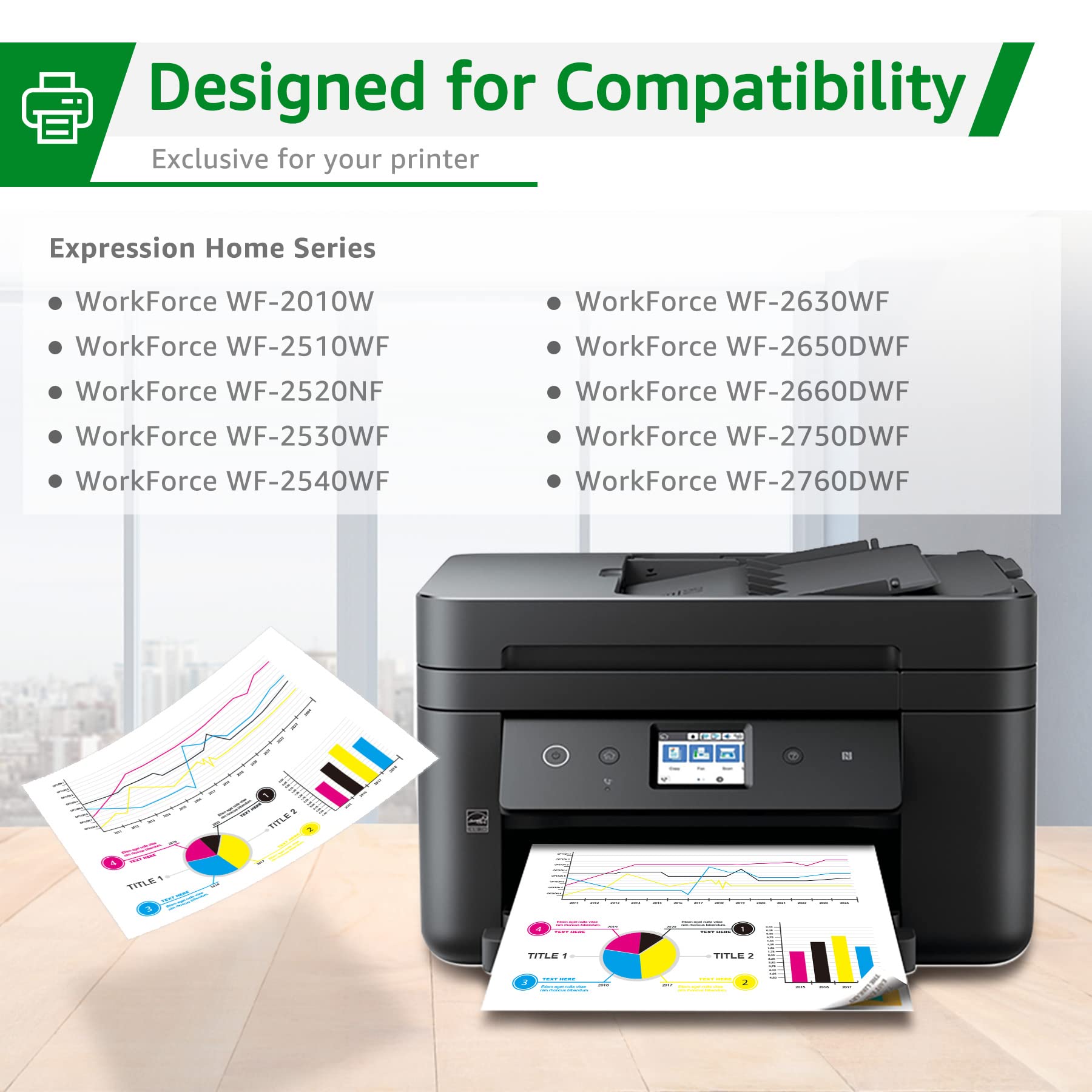 GREENSKY 16 XL Compatible Cartucce Epson 16XL, Confezione da 15 per Epson Workforce WF-2510 WF-2630 WF-2750 WF-2760 WF-2010 WF-2530 WF-2660 WF-2520 WF-2650 WF-2540 (6 Nero,3 Ciano,3 Magenta,3 Giallo)
