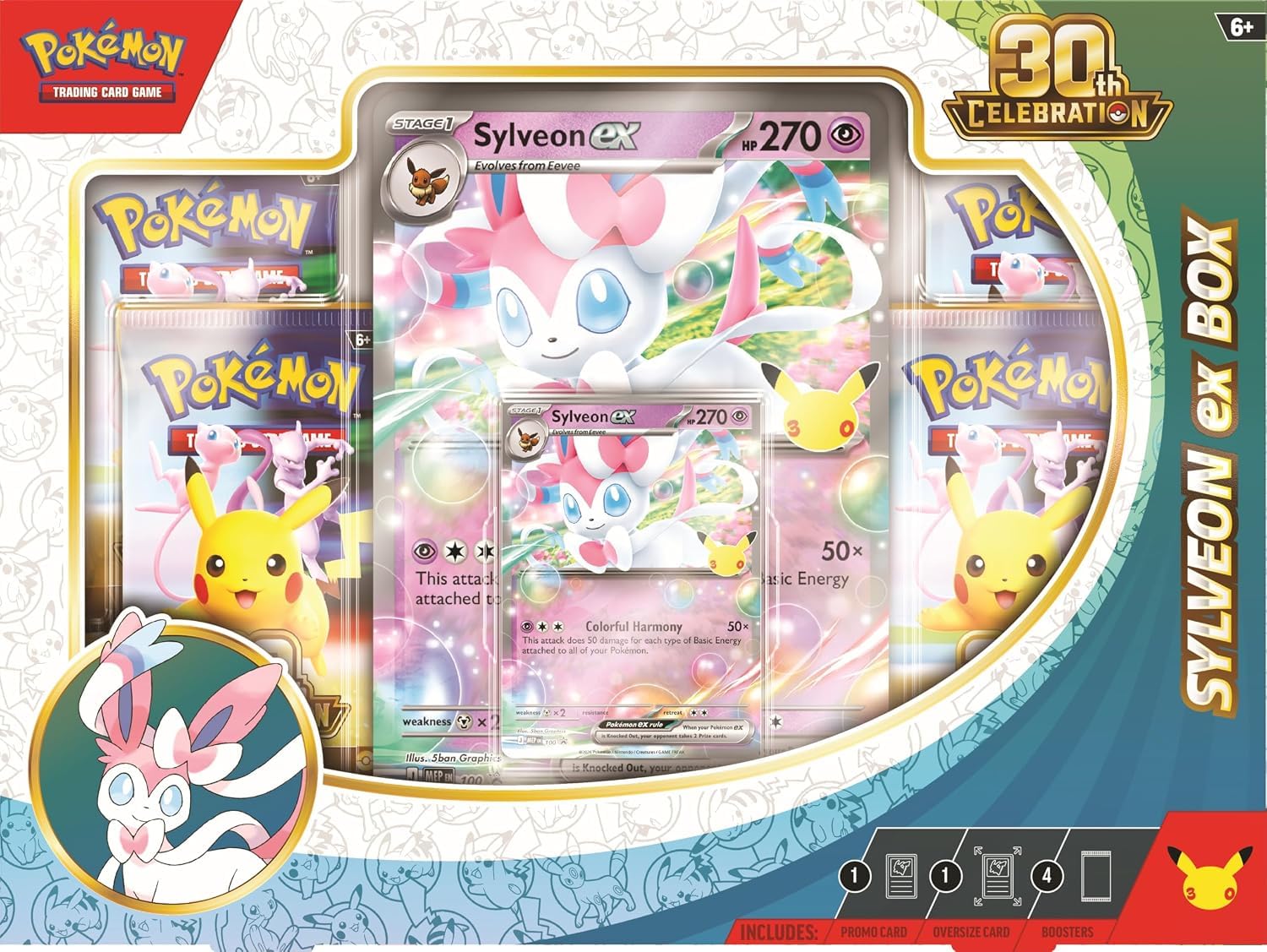 TCG: 30TH Celebration Sylveon EX Box