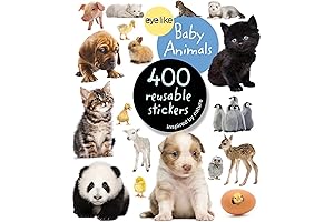 Eyelike Stickers: Ultimate Baby Animals Sticker Book