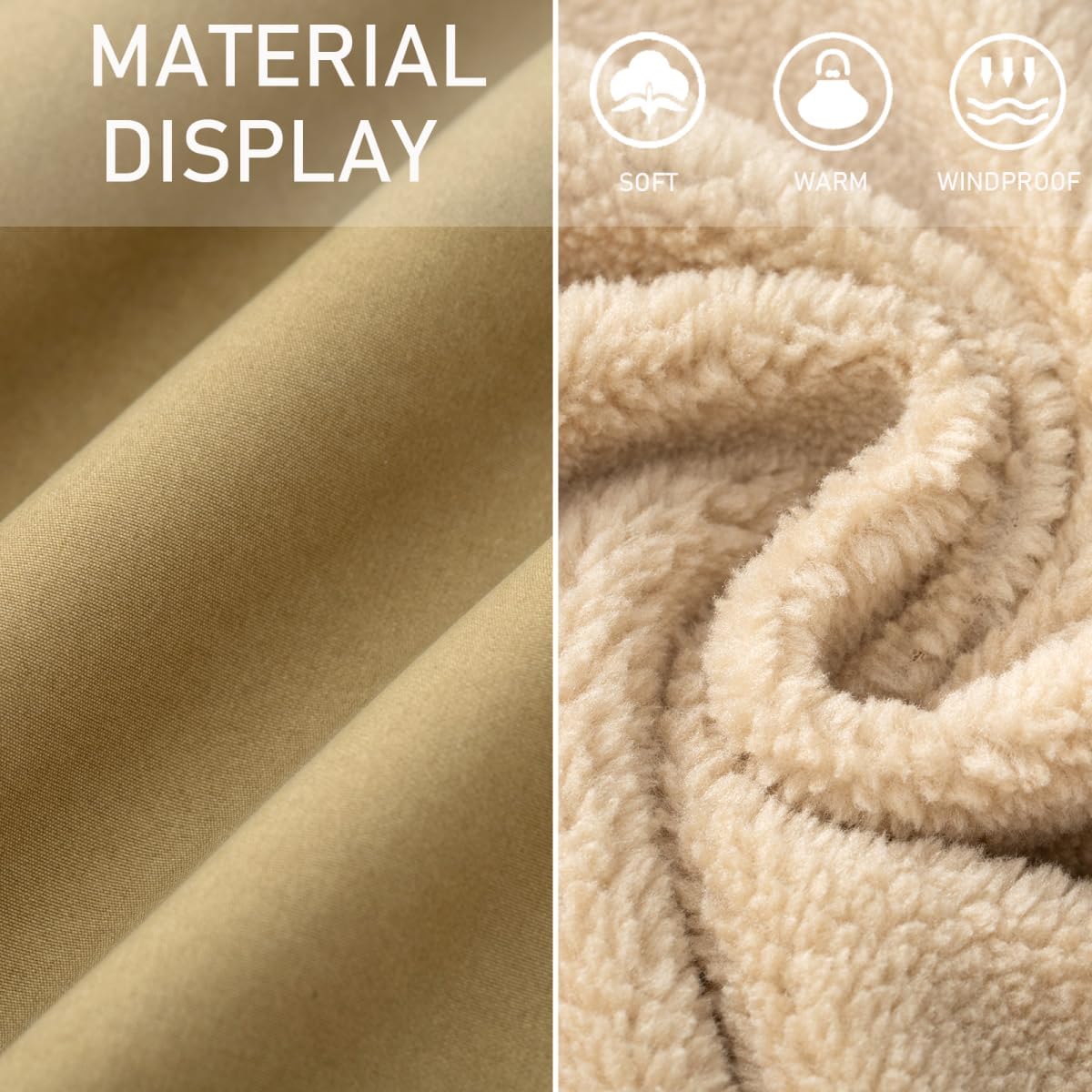 Msmsse Men's Canvas Cross Trail Vest Outerwear Sleeveless Workwear Jacket with Pockets - Image 2